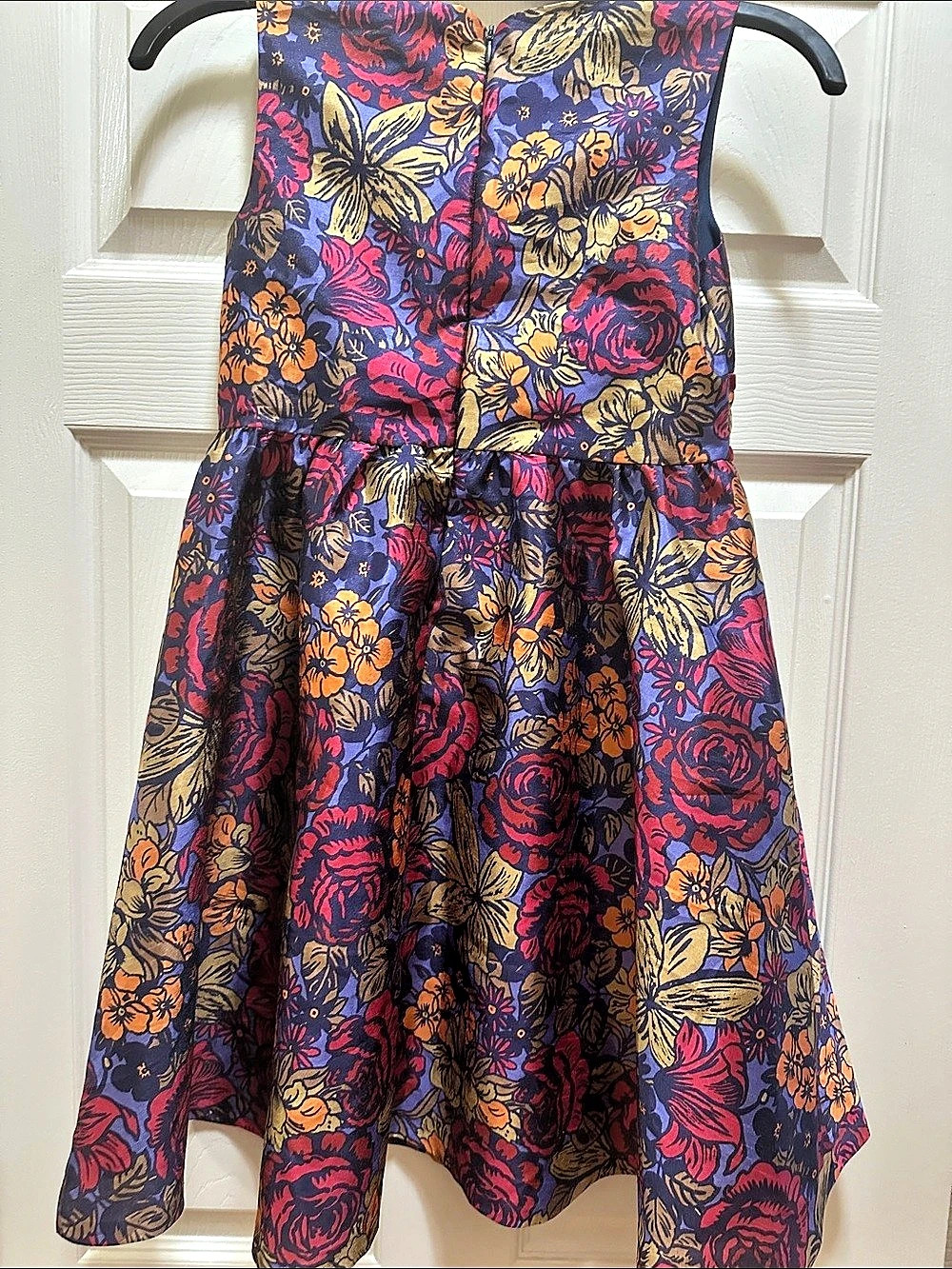 Pippa & Julia Floral Party Dress in Purple & Pink Size 12 Like New - Picture 2 of 5